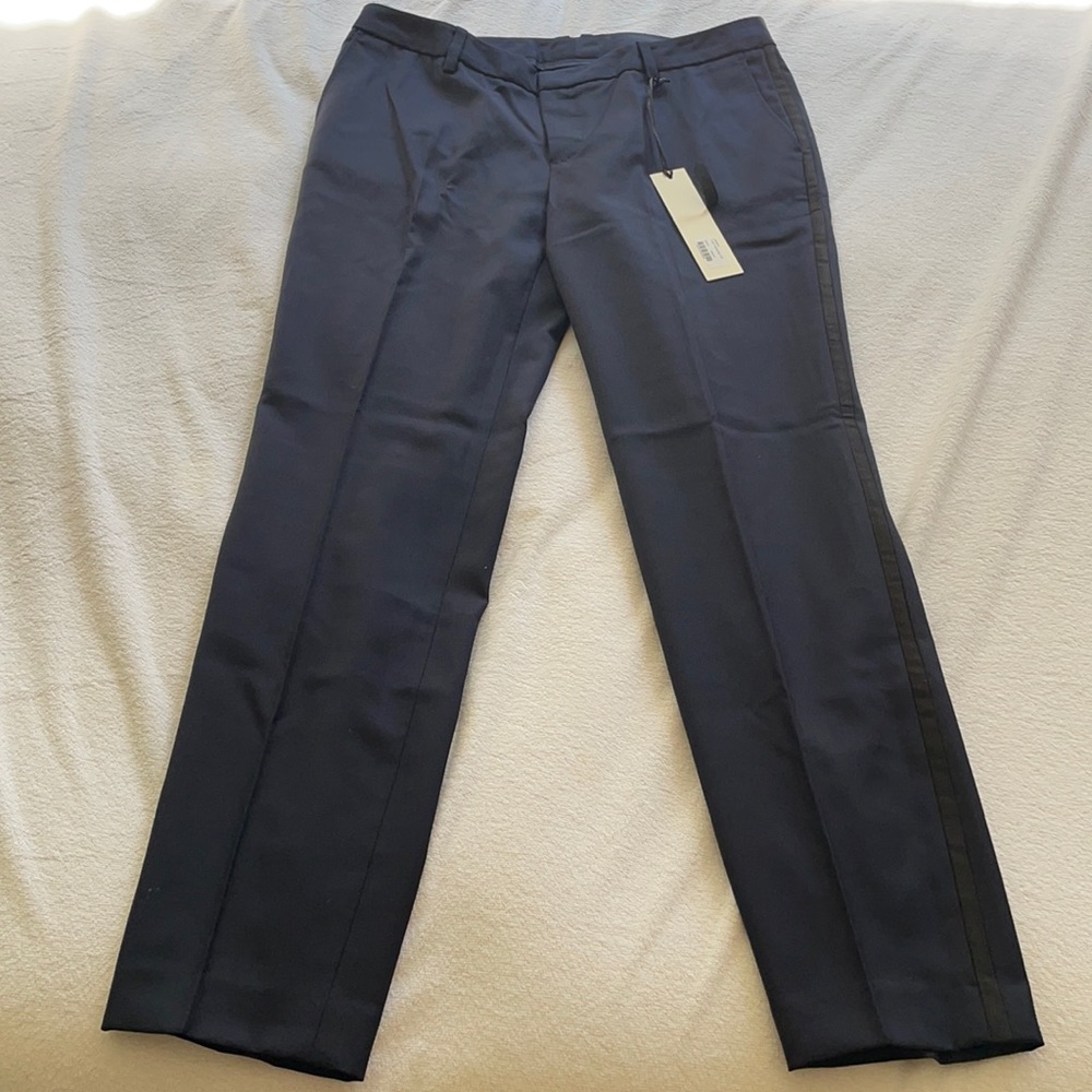 SuiStudio Navy Tuxedo Trousers